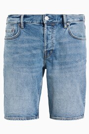 AllSaints Blue Switch Shorts - Image 9 of 9