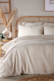 Vantona Stone Stone Gauze Duvet Cover Set - Image 2 of 3