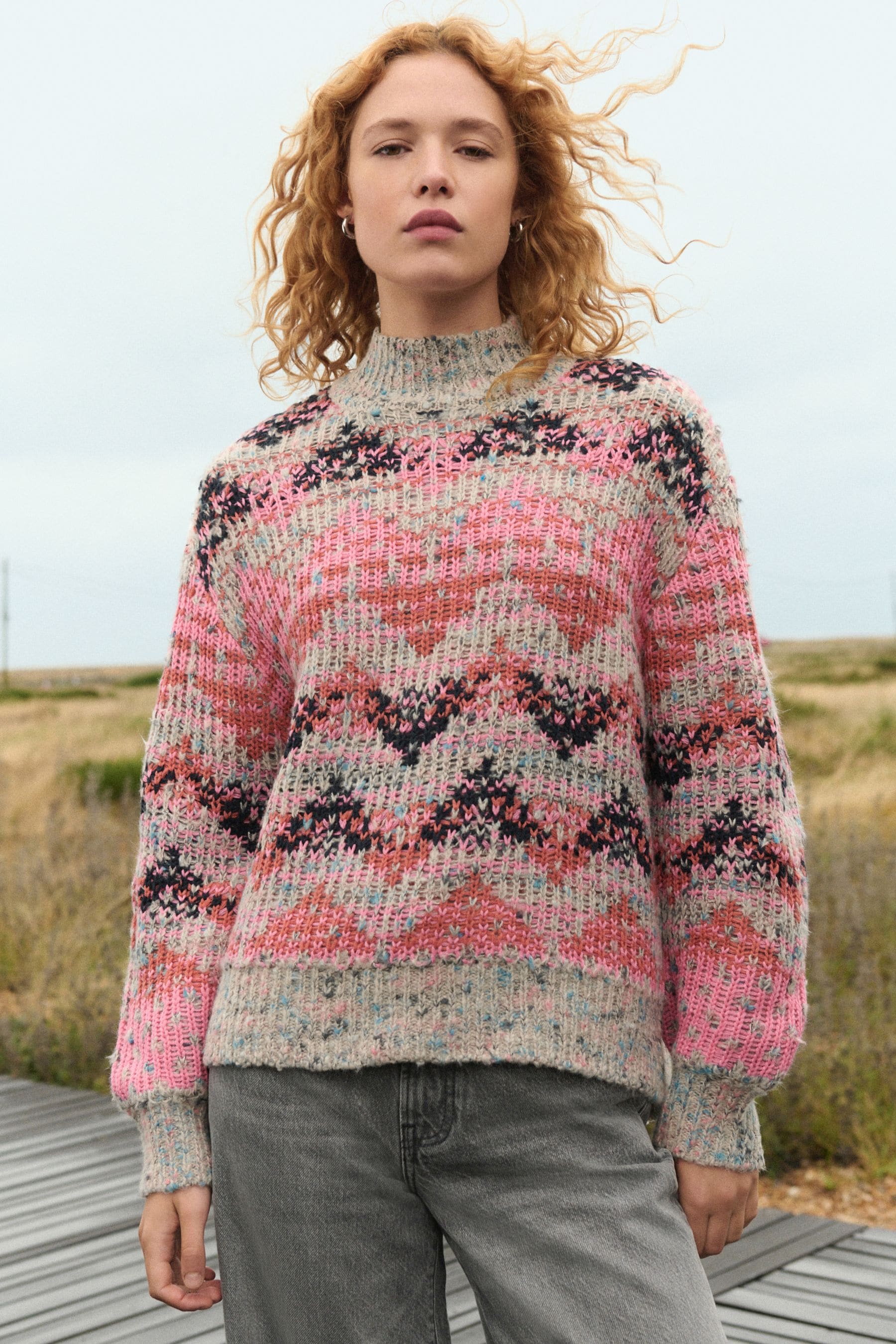Next pink jumper deals