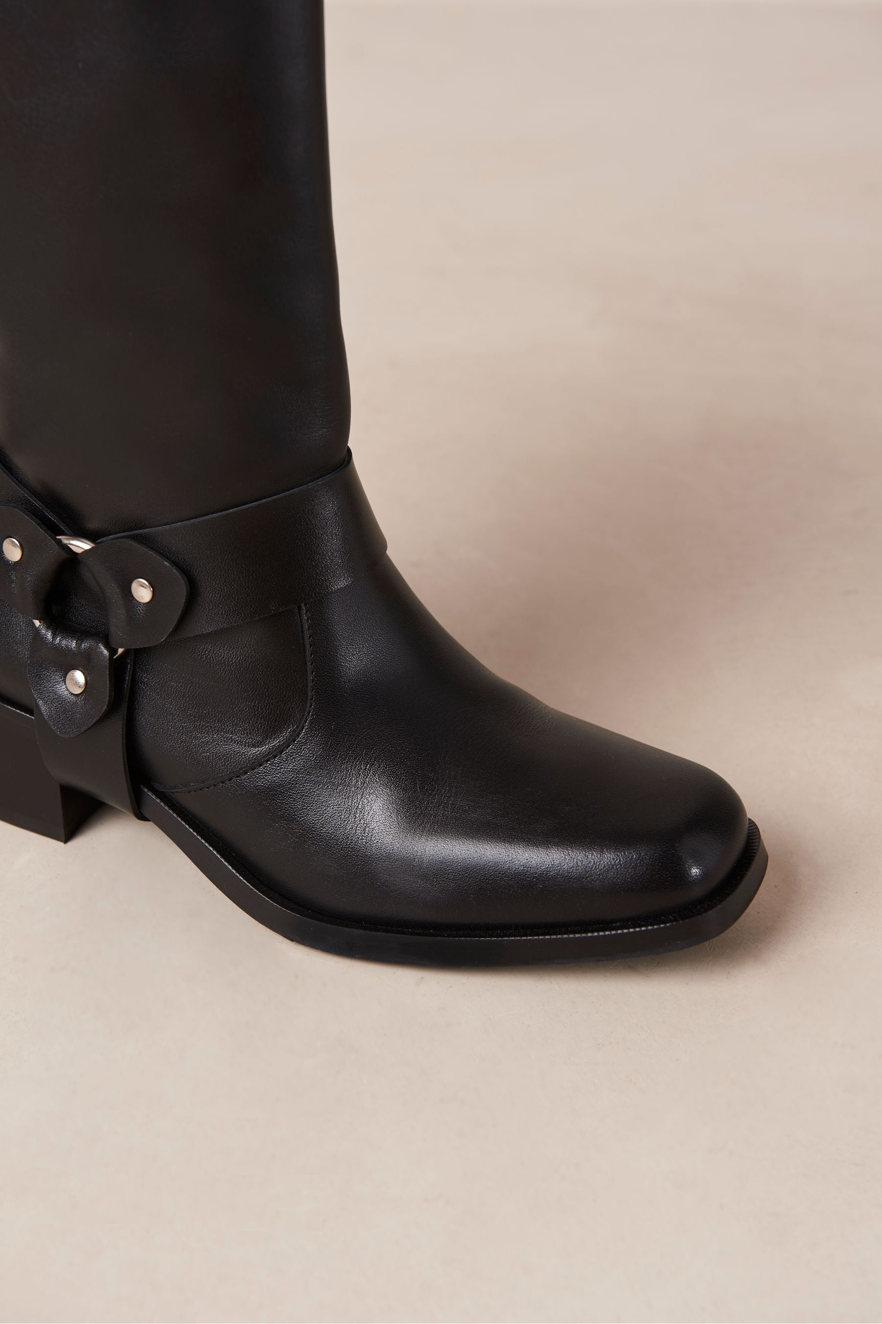 Buy Alohas Black Rocky Leather Boots from Next Ireland