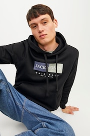 JACK & JONES Black Sweat Hoodie - Image 6 of 7