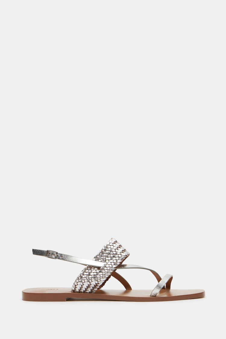 Hush Silver Wren Weave Sandals - Image 2 of 4