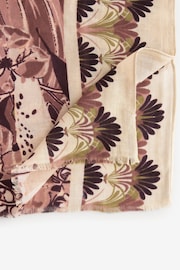 Art Deco Print Lightweight Scarf - Image 3 of 3