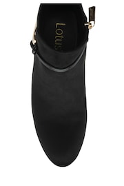 Lotus Black Ankle Boots - Image 4 of 4