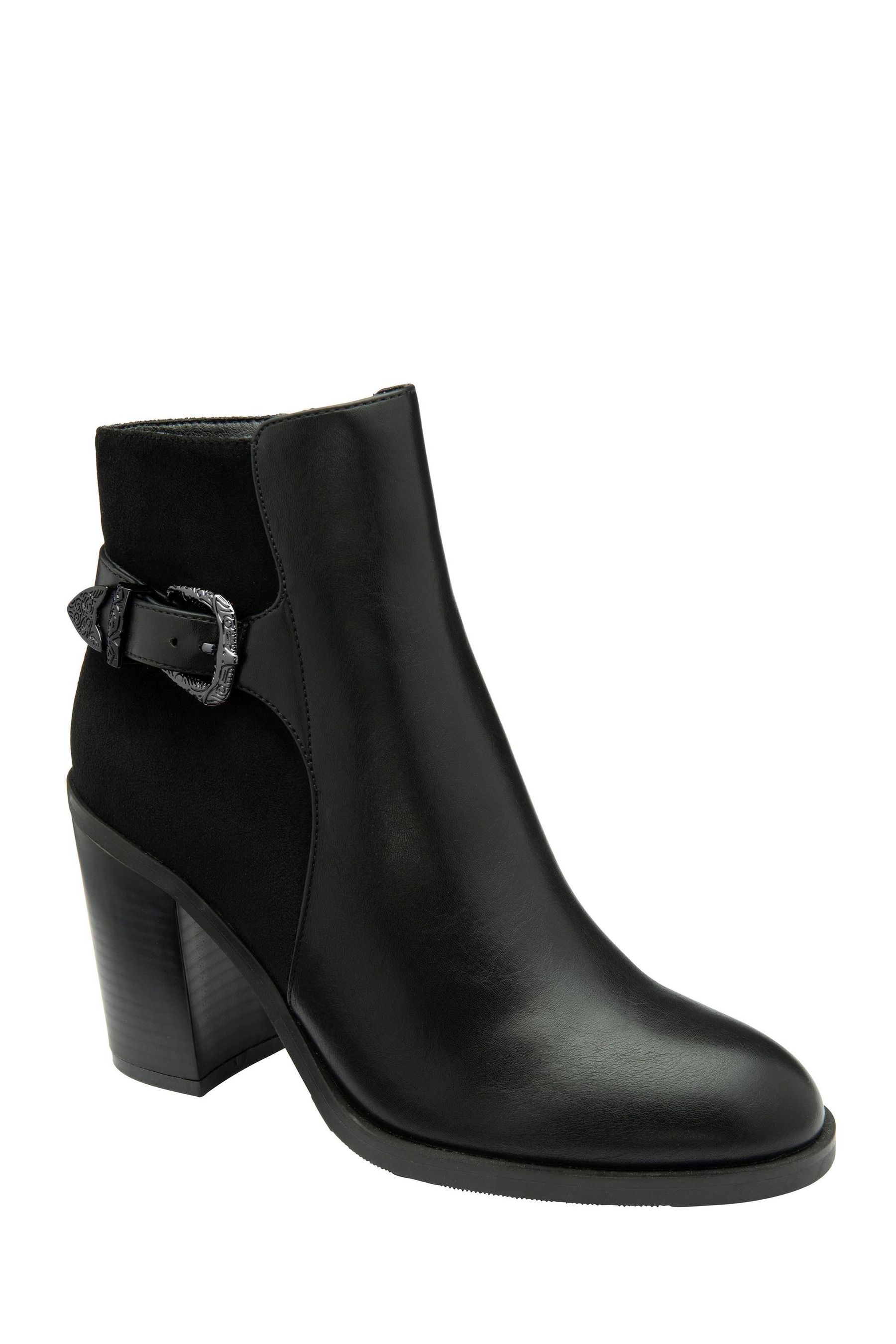 Buy Lotus Black Ankle Boots from Next Luxembourg