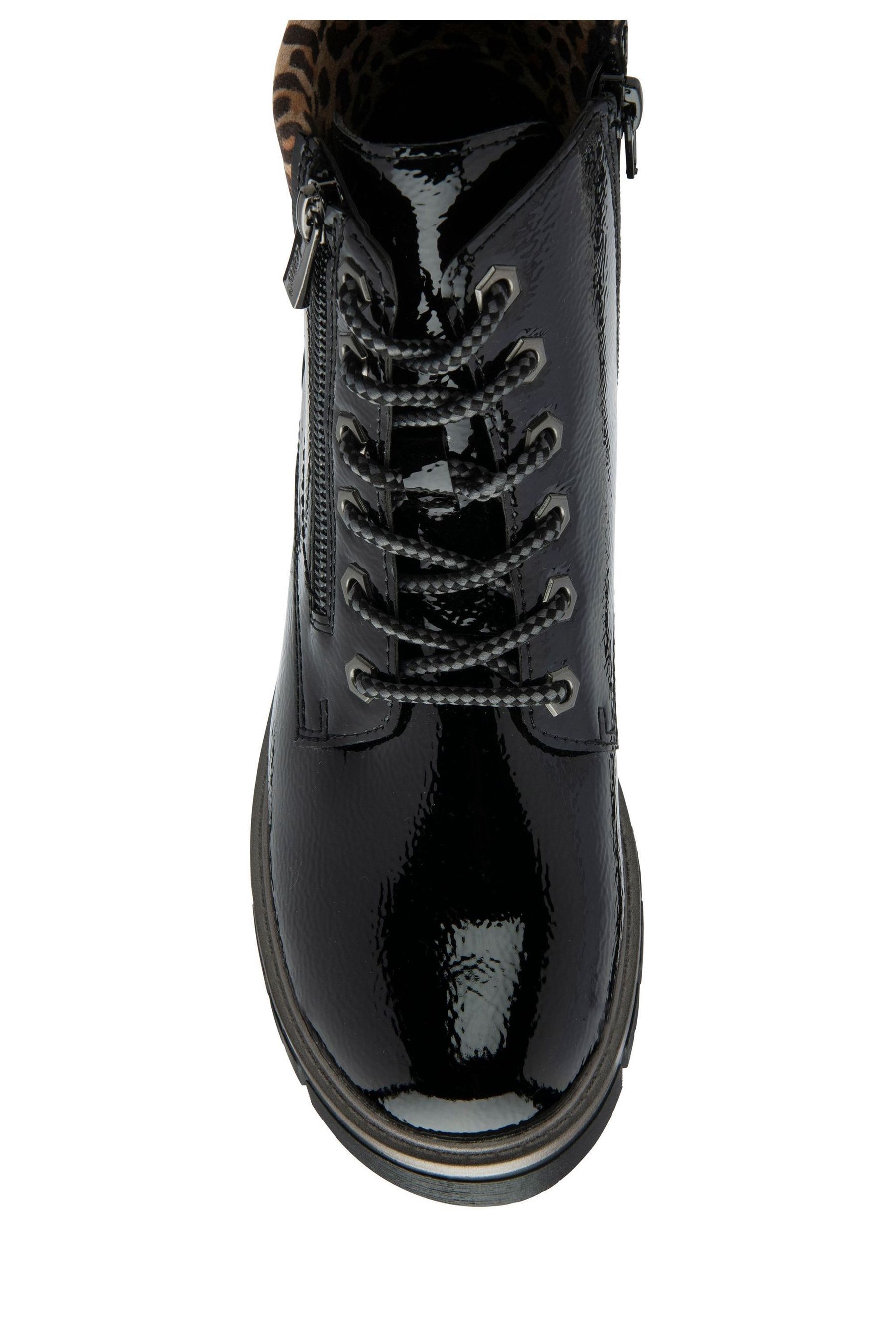 Lotus black ankle boots outlet