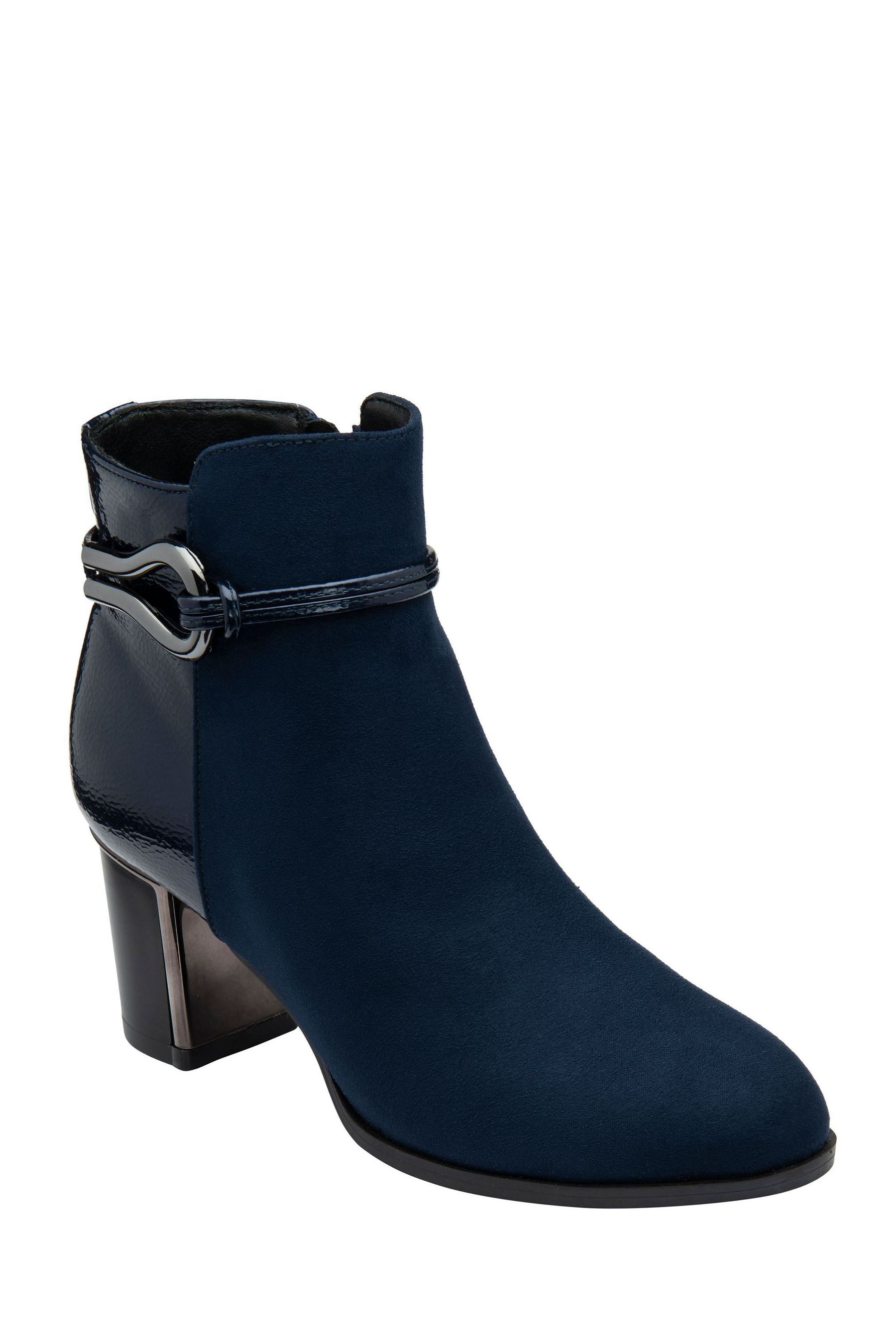 Buy Lotus Blue Ankle Boots from Next Luxembourg