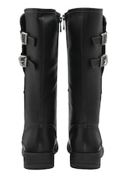 Lotus Black Leg Boots - Image 3 of 4