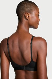 Victoria's Secret Black Lightly Lined Demi Shine Patch Bra - Image 2 of 3