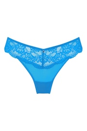 Ann Summers Blue Sexy Lace Planet Thong - Image 5 of 5