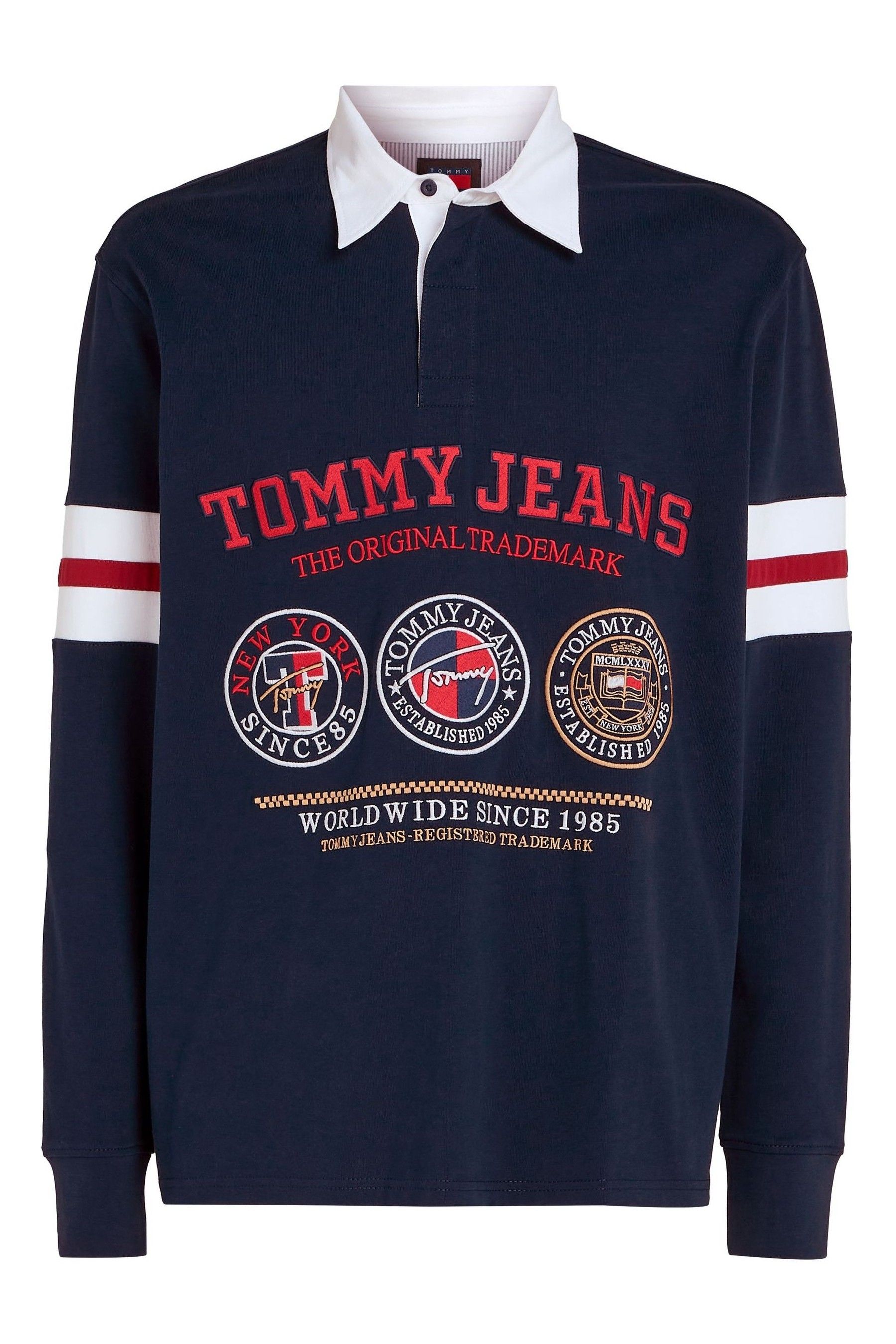 Tommy Jeans Varsity Explorer Rugby Polo Shirt from Next Hong Kong