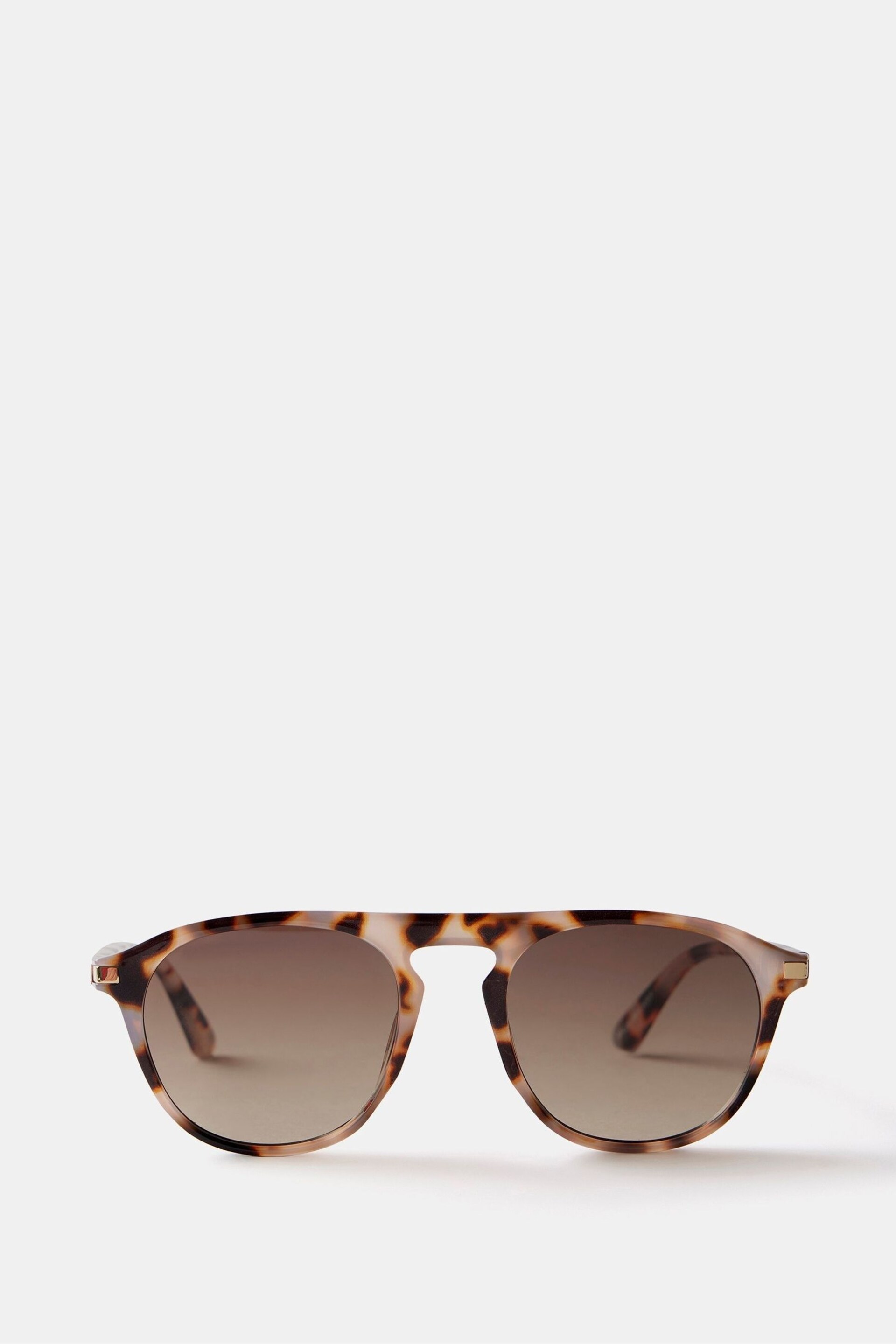 Mint Velvet Brown Tortoiseshell Sunglasses - Image 2 of 6