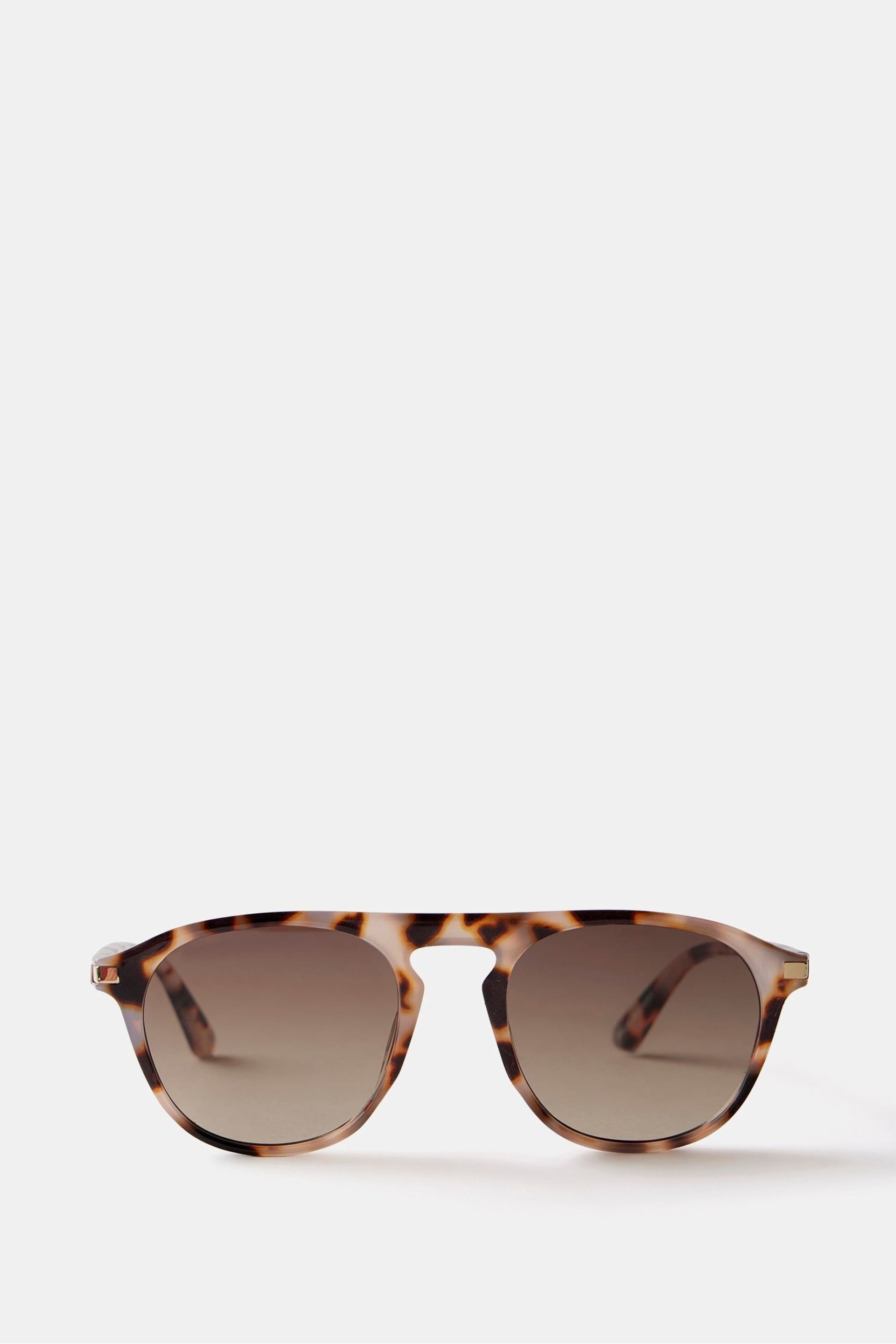 Mint Velvet Brown Tortoiseshell Sunglasses - Image 6 of 6