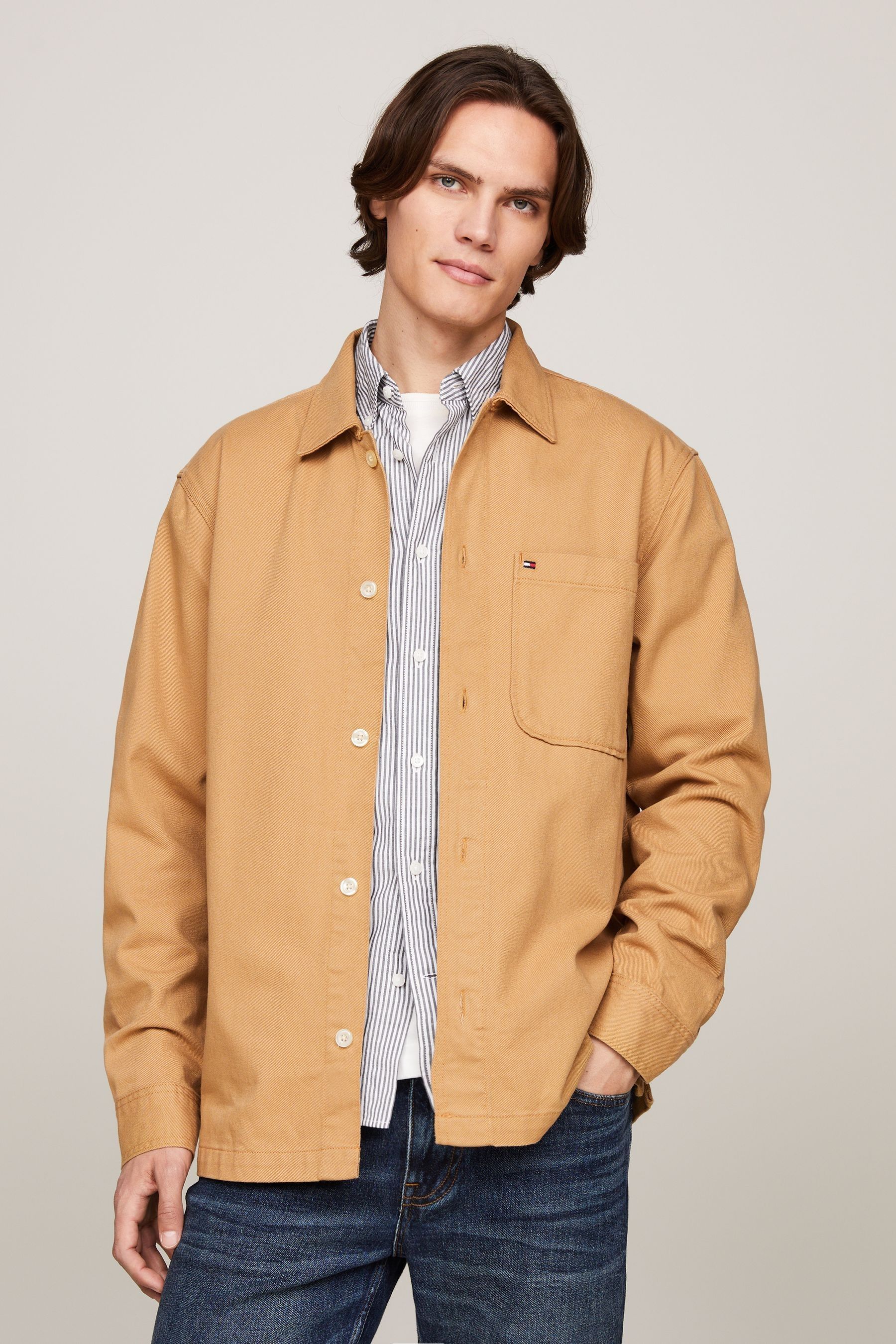 Tommy hilfiger twill jacket best sale