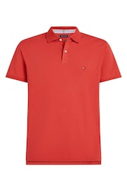 Tommy Hilfiger Red 1985 Regular Fit Polo Shirt - Image 5 of 7