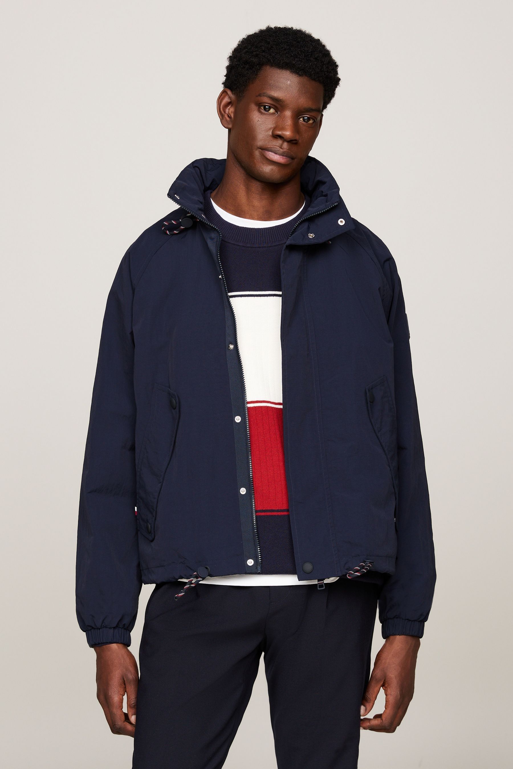 Tommy Hilfiger Blue Regatta Jacket X Large Mens