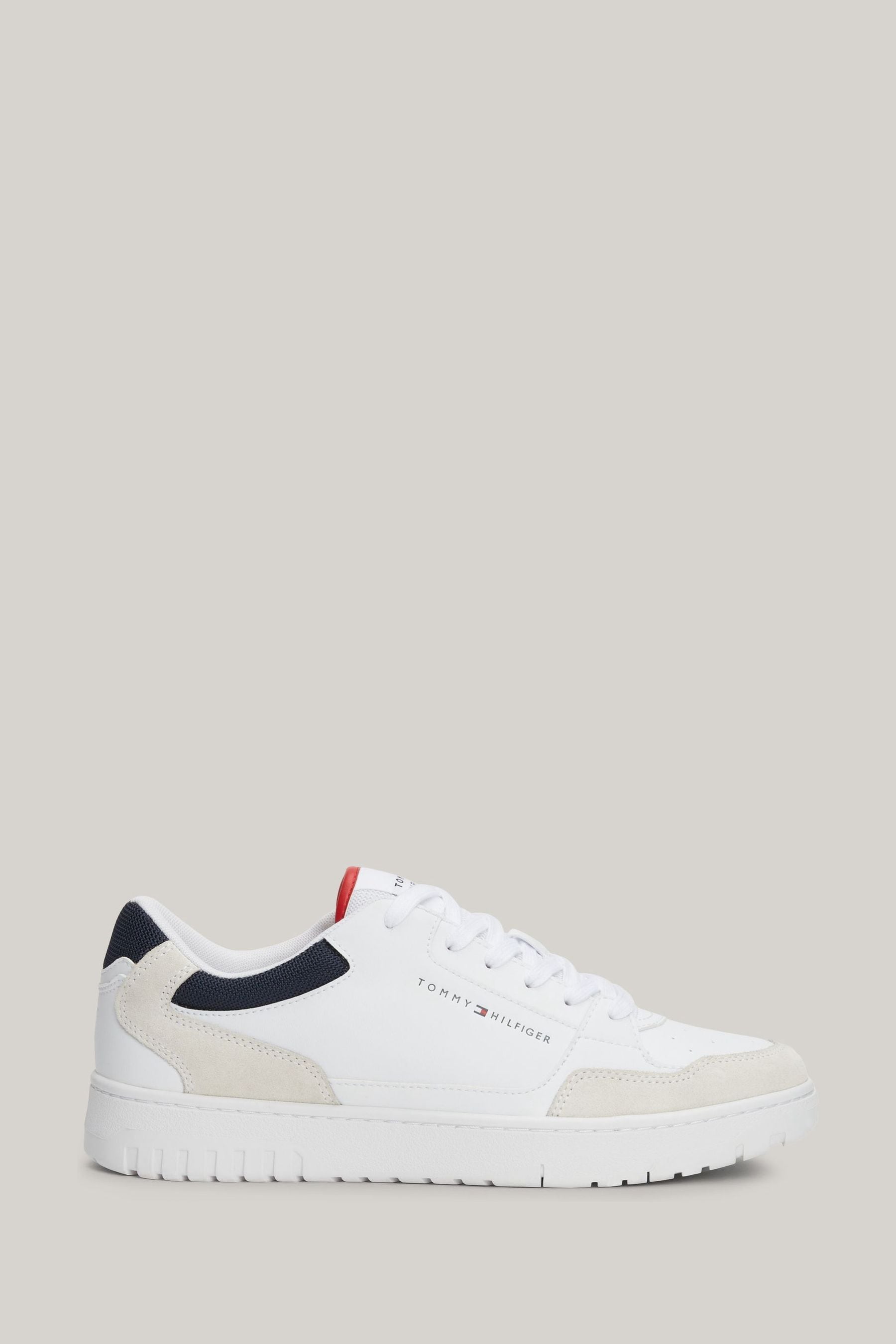 Tommy hilfiger white trainers 2025