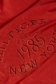 Tommy Hilfiger Red Varsity Relaxed Reversible Bomber Jacket - Image 7 of 7