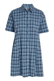 Tommy Jeans Tartan Checkered Shirt Dress - Image 4 of 6