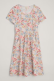 Seasalt Cornwall Multi Petite Multi Enor Fit and Flare Dress - Image 4 of 5