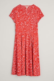 Seasalt Cornwall Red Petite Pier View Jersey Dress - Image 4 of 5