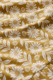 Seasalt Cornwall Yellow Tall Petite Line Strokes Short Sleeve Dress - Image 5 of 5