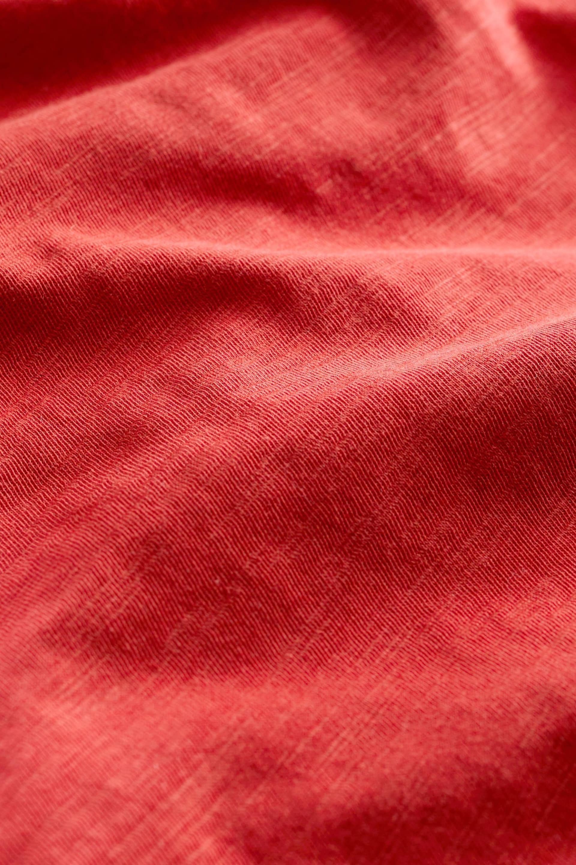 Seasalt Cornwall Red Camerance Scoop Neck T-Shirt - Image 5 of 5