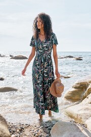 Seasalt Cornwall Black Multi Chateaux Maxi Dress - Image 4 of 8