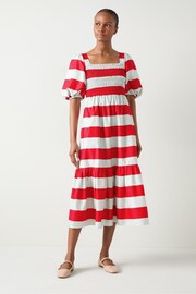 LK Bennett Ruby Stripe Print Dress - Image 1 of 5