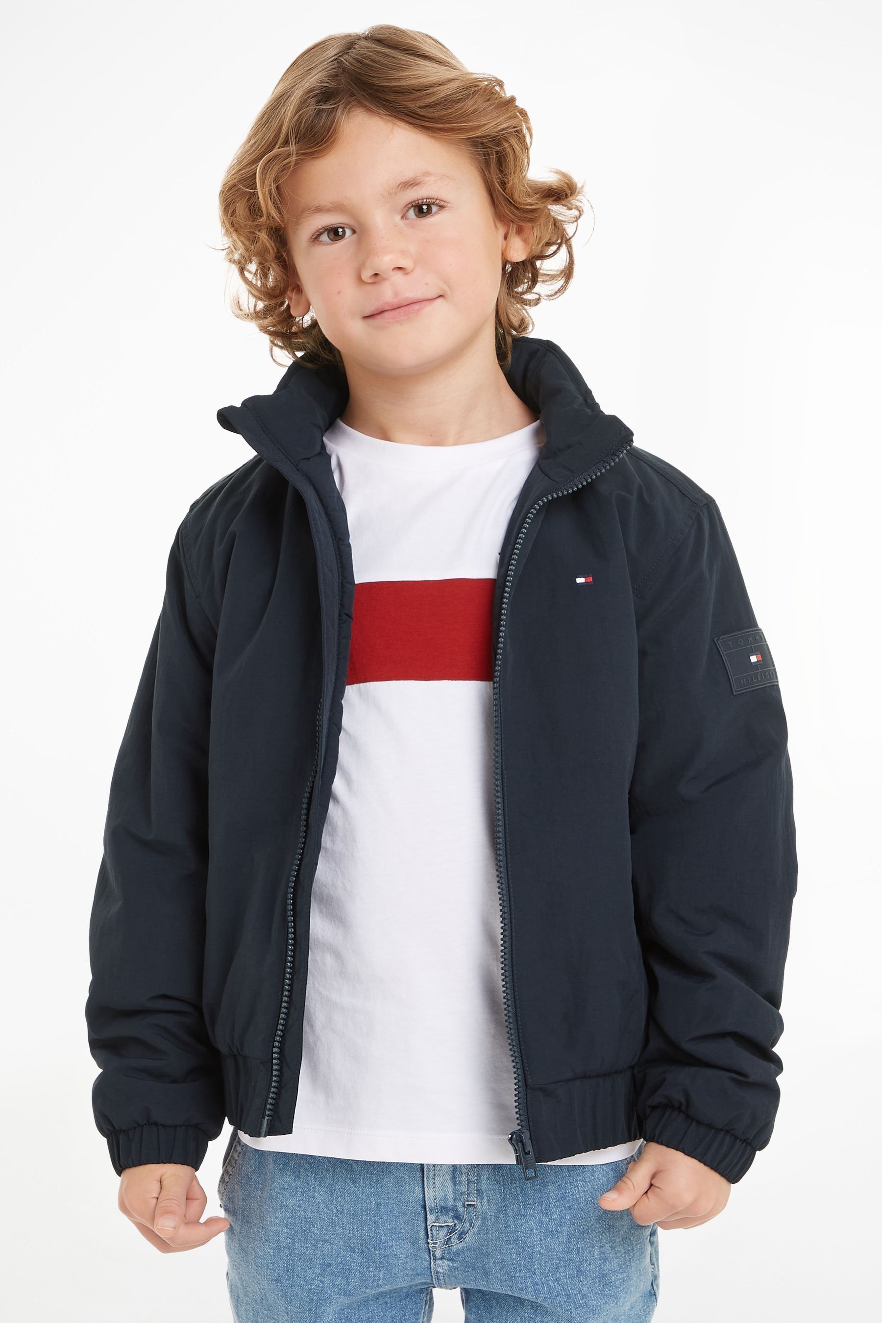 Buy Tommy Hilfiger Blue Essential Padded Bomber Jacket from Next Canada