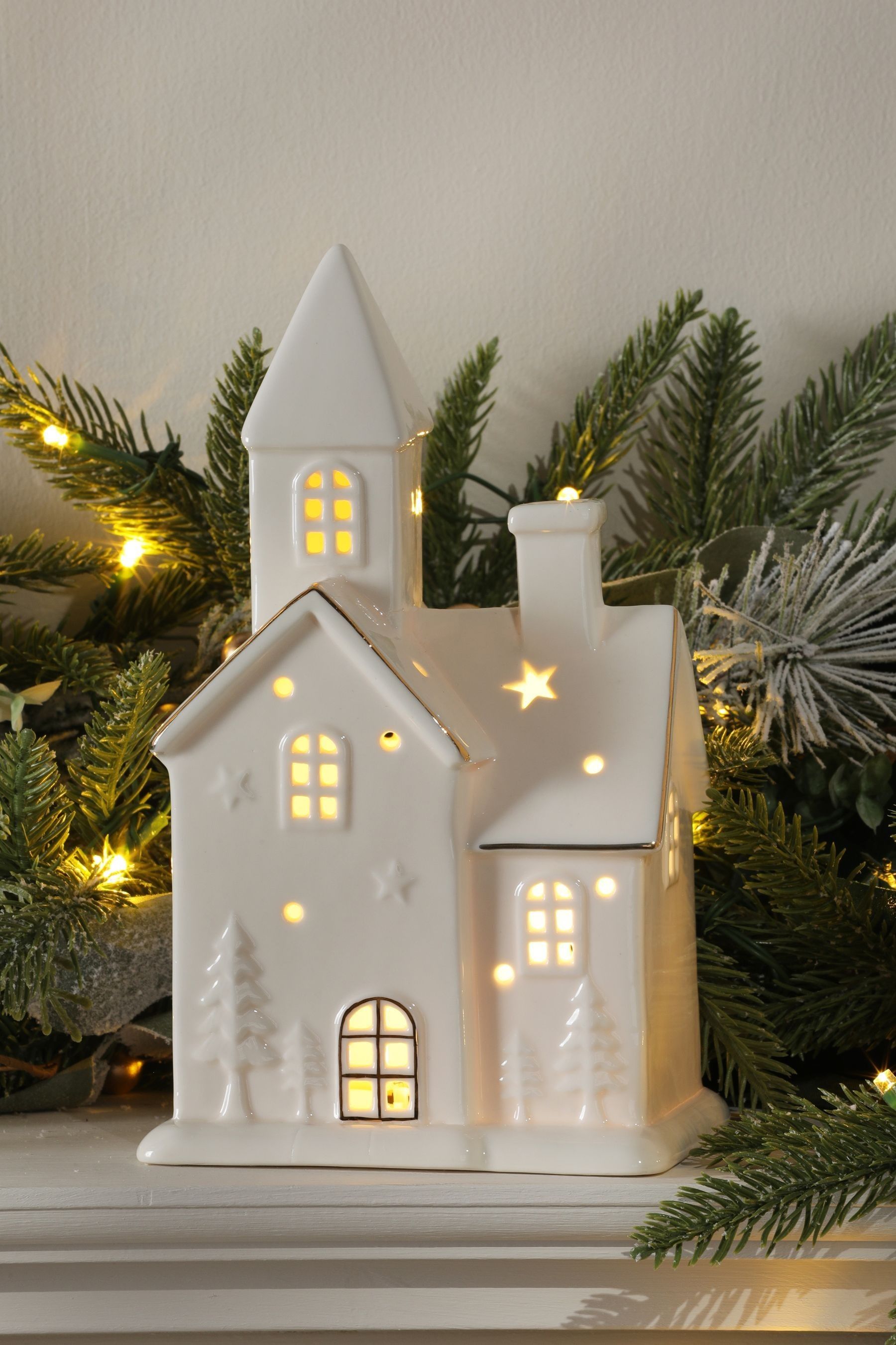 Next ceramic house lamp new arrivals