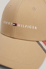 Tommy Hilfiger Brown Foundation Cotton Cap - Image 5 of 5