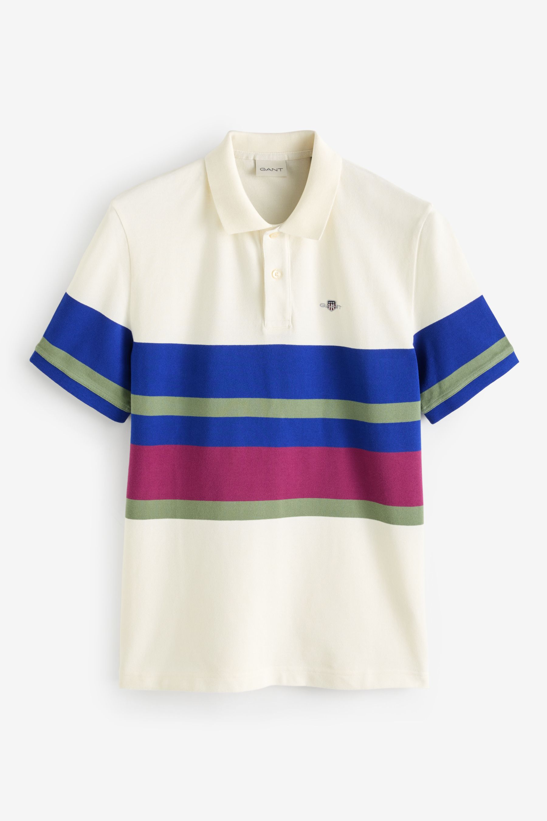 Gant striped polo shirt new arrivals