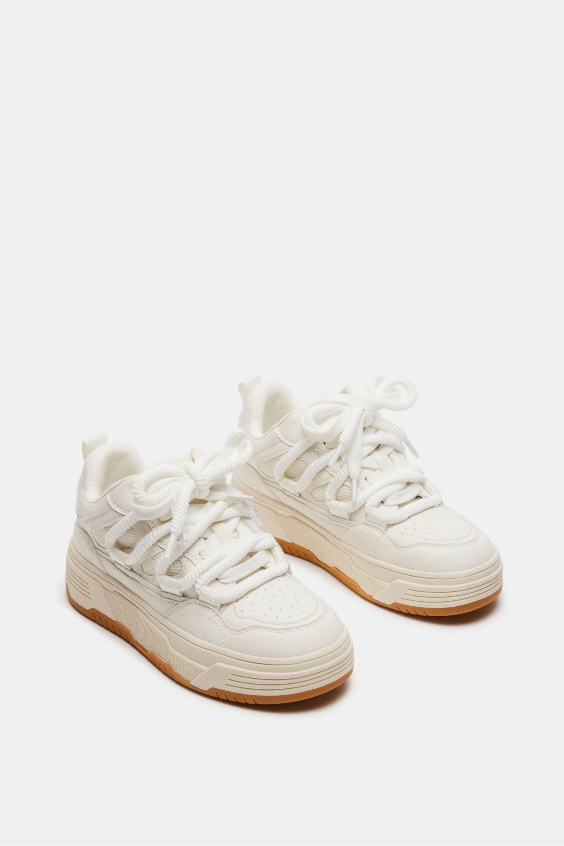 Buy Steve Madden Boomer White Trainers from Next France
