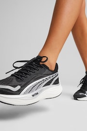 Puma Black Womens Velocity Nitro™ 3 Running Shoes - Image 7 of 8