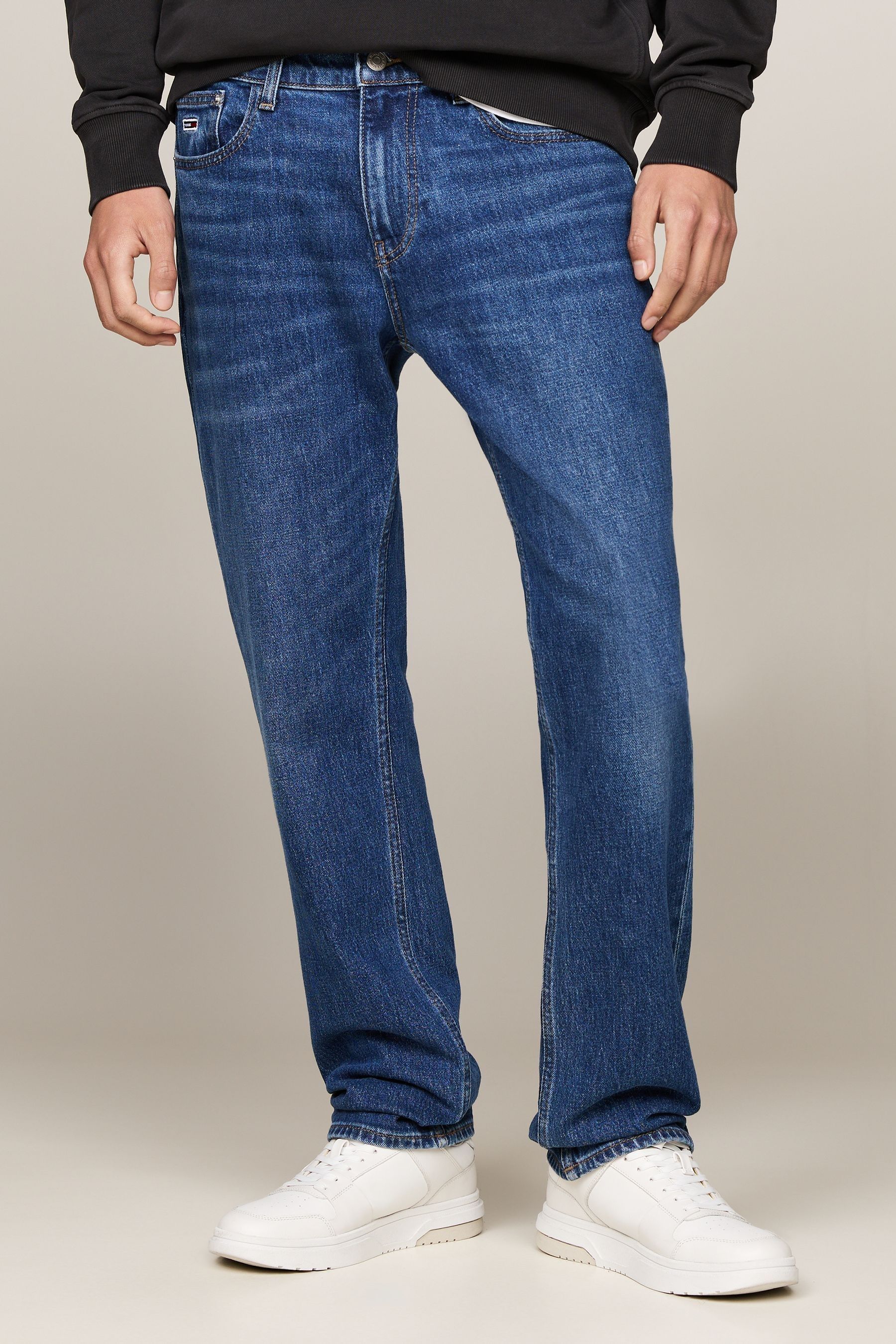 Buy Tommy Jeans Blue Regular Fit Ryan Straight Jeans from Next USA
