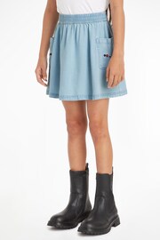 Tommy Hilfiger Flower Mini TENCEL™ Skirt - Image 1 of 6