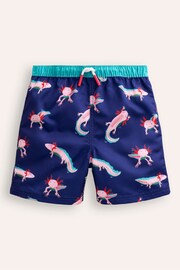 Boden Blue Swim Shorts - Image 1 of 1