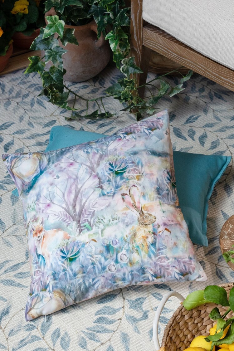 Voyage Maison Multicolour Fox And Hare Outdoor Cushion - Image 6 of 6