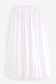 White Bubble Hem Skirt - Image 5 of 6