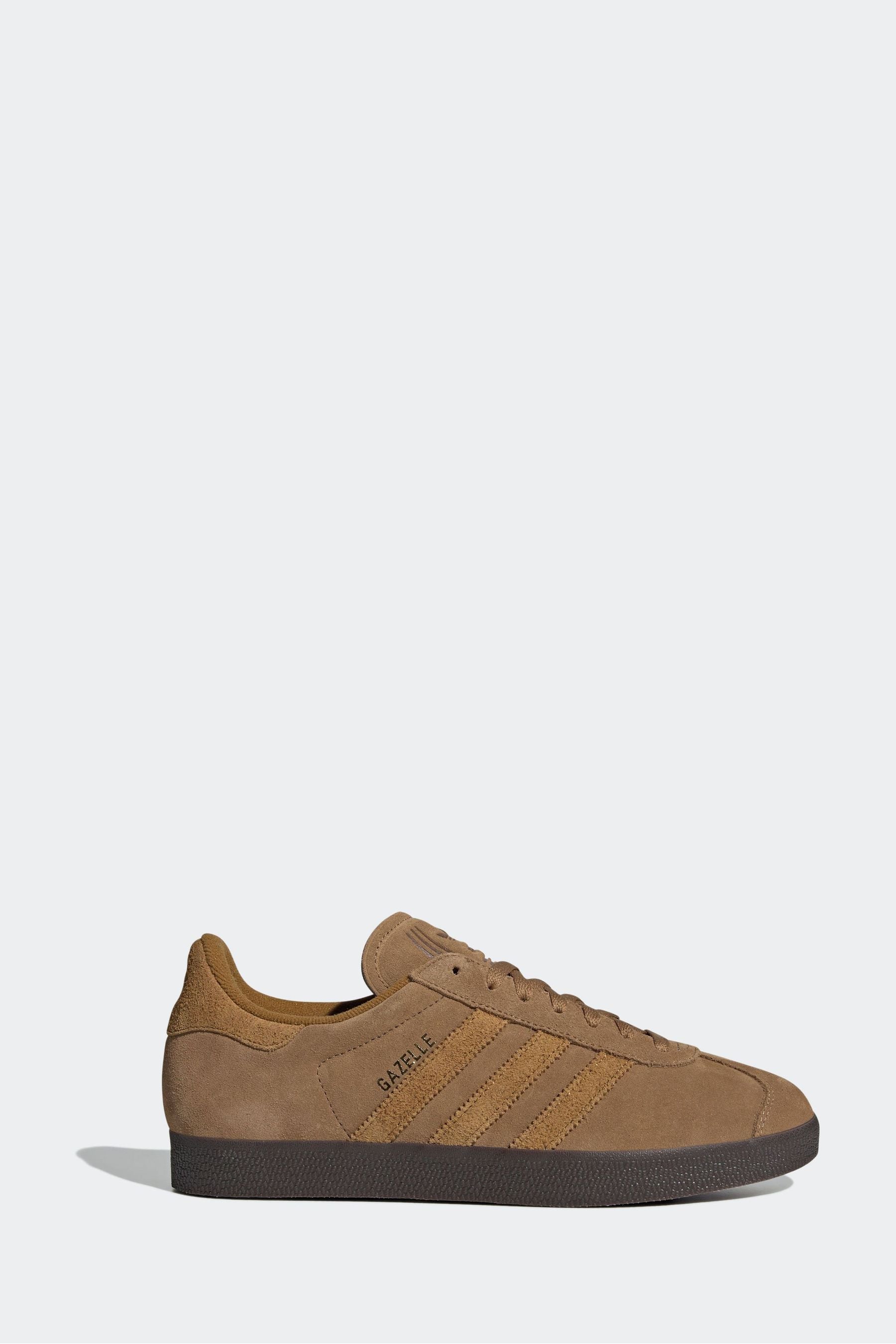 Buy adidas Originals Light Brown Gazelle Trainers from the Next UK online shop