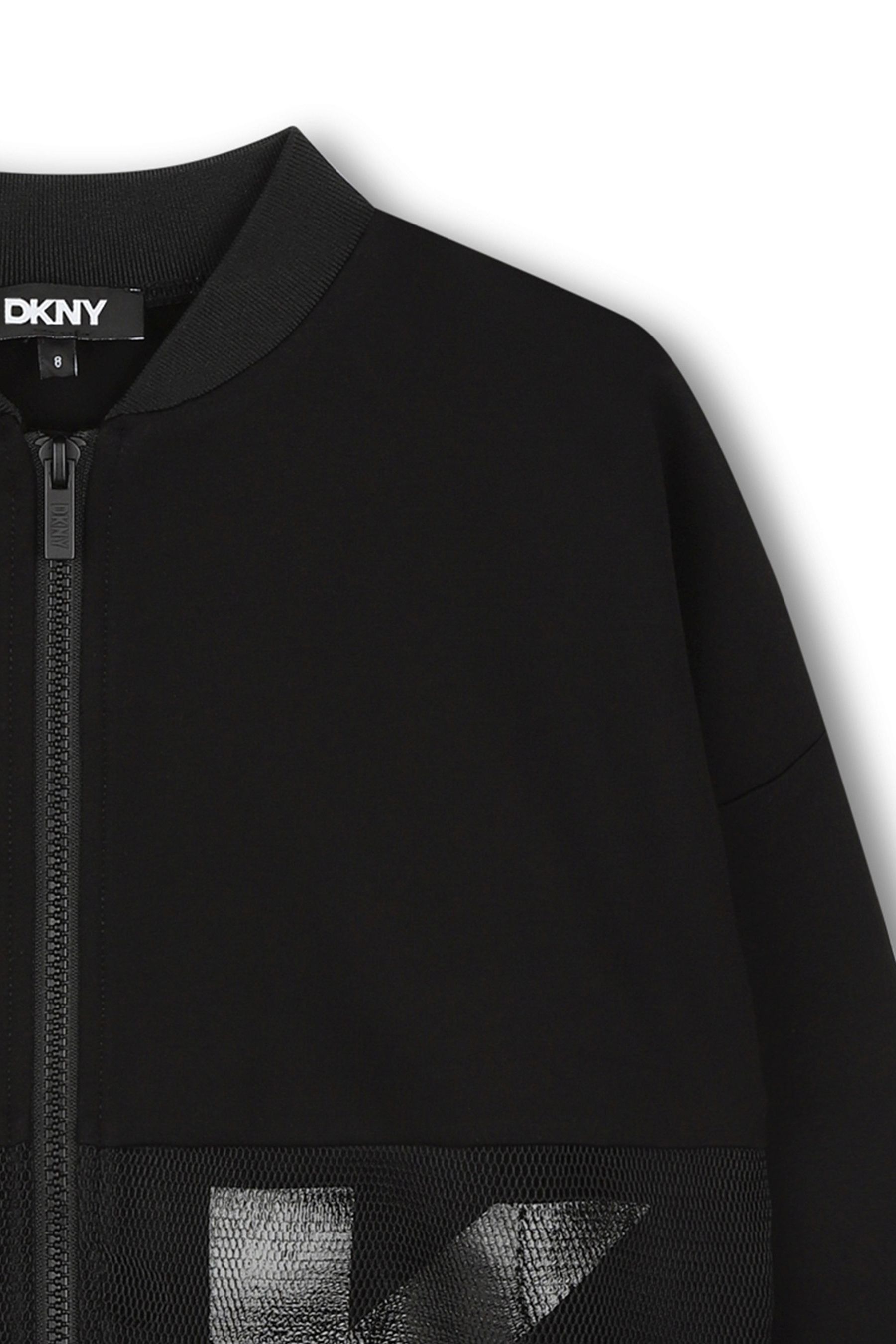 Dkny black bomber jacket shop