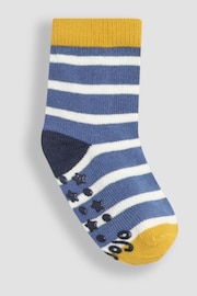 JoJo Maman Bébé Navy Socks 3 Pack - Image 2 of 4