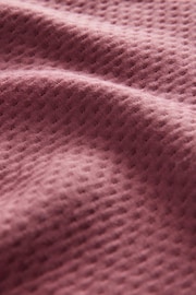 Pink Textured Half Zip Jumper - Image 7 of 7