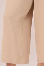 Adrianna Papell Animal Print Textured Satin Pull On Trousers - Image 3 of 5