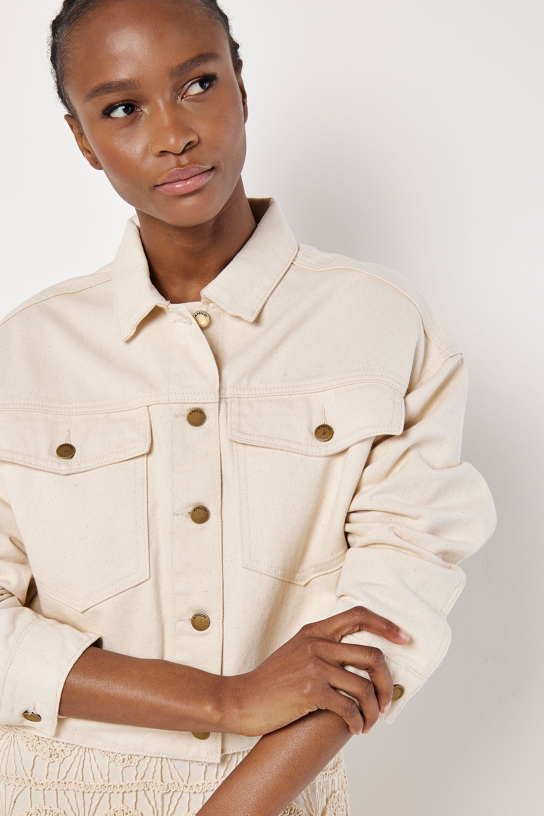Cream jacket womens uk hotsell