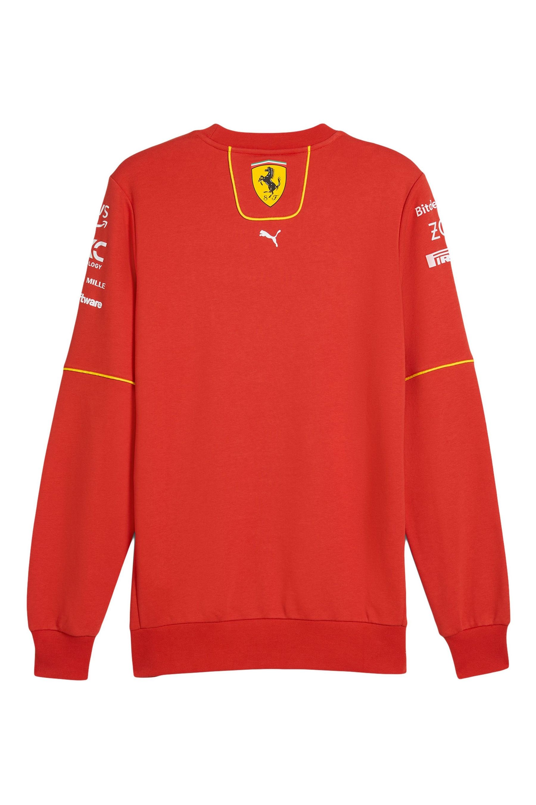Buy Fanatics Red F1 Scuderia Ferrari 2024 Team Crew Neck Sweatshirt from the Next UK online shop