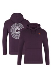 Fanatics F1 McLaren Born To Race Purple Hoodie - Image 1 of 3