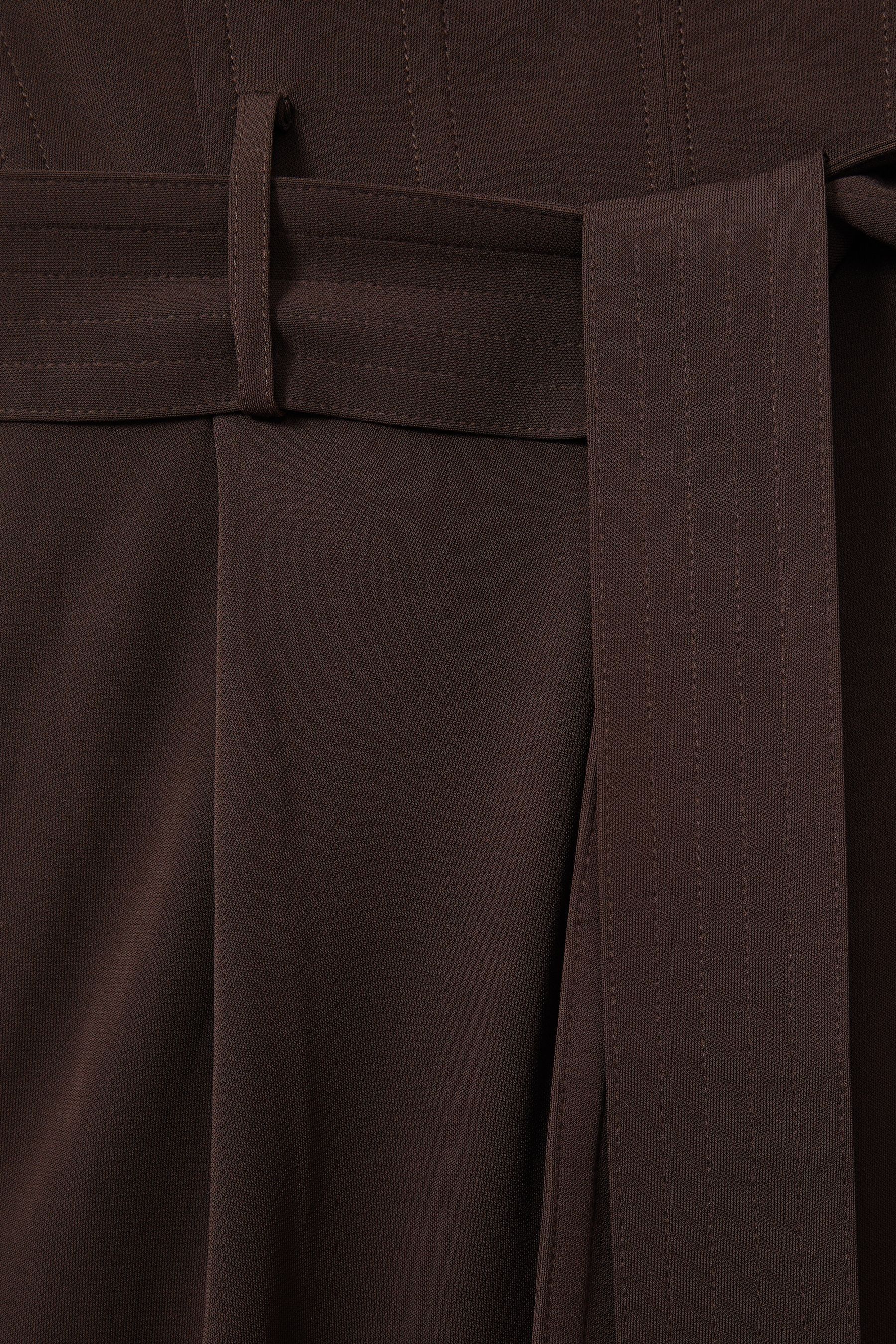 Reiss chocolate jumpsuit clearance