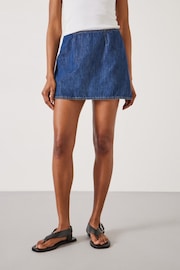 Hush Blue Madeline Denim Mini Skirts - Image 3 of 5